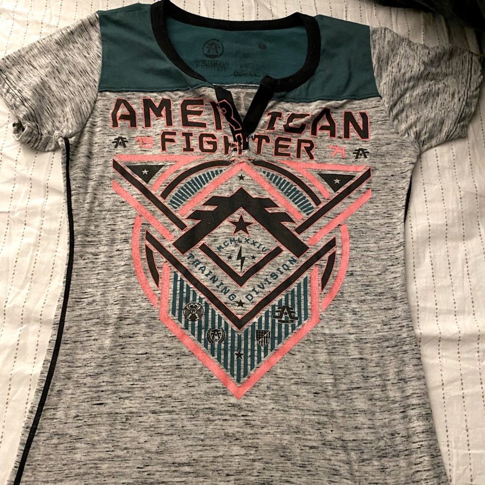 American Fighter Notch Neck Tee